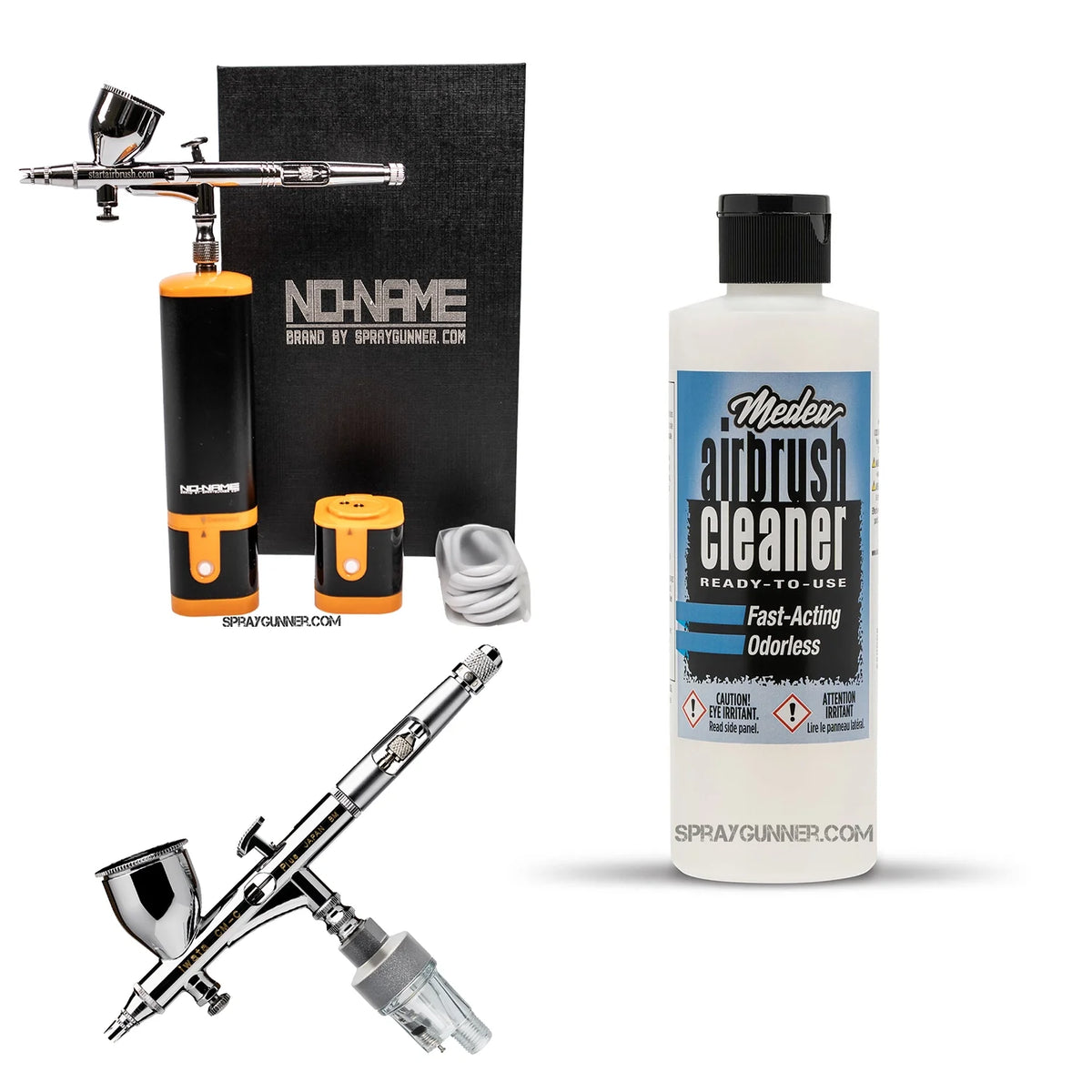 Cordless airbrush battery powered compressor with airbrush kit with Options