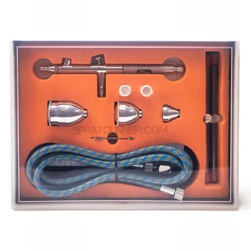 NO-NAME Brand Adjustable airbrush kit double action gravity feed