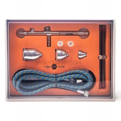 NO-NAME Brand Adjustable airbrush kit double action gravity feed