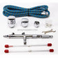 NO-NAME Brand Adjustable airbrush kit double action gravity feed