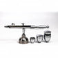 NO-NAME Brand Adjustable airbrush kit double action gravity feed