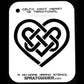 NO-NAME Brand Celtic Heart Stencils Full Set (All Sizes)