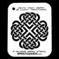 Celtic Heart Stencil for airbrushing by NO-NAME Brand - (Large)