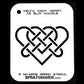 Celtic Heart Stencil for airbrushing by NO-NAME Brand - (Large)
