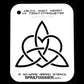 NO-NAME Brand Celtic Heart Stencils (Large) NO-NAME brand
