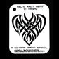Celtic Heart Stencil for airbrushing by NO-NAME Brand - (Medium)