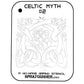 Celtic Myth #2 Stencil for airbrushing by NO-NAME Brand