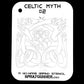 Celtic Myth #2 Stencil for airbrushing by NO-NAME Brand