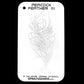 Peacock Feather Stencil #1 Stencil for airbrushing by NO-NAME Brand