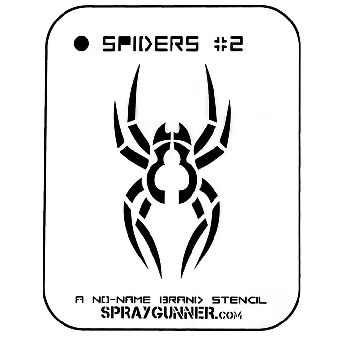 Spider #2 Stencil for airbrushing by NO-NAME Brand