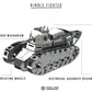 Nimble Fighter Renault FT-17 Tank Metal Model