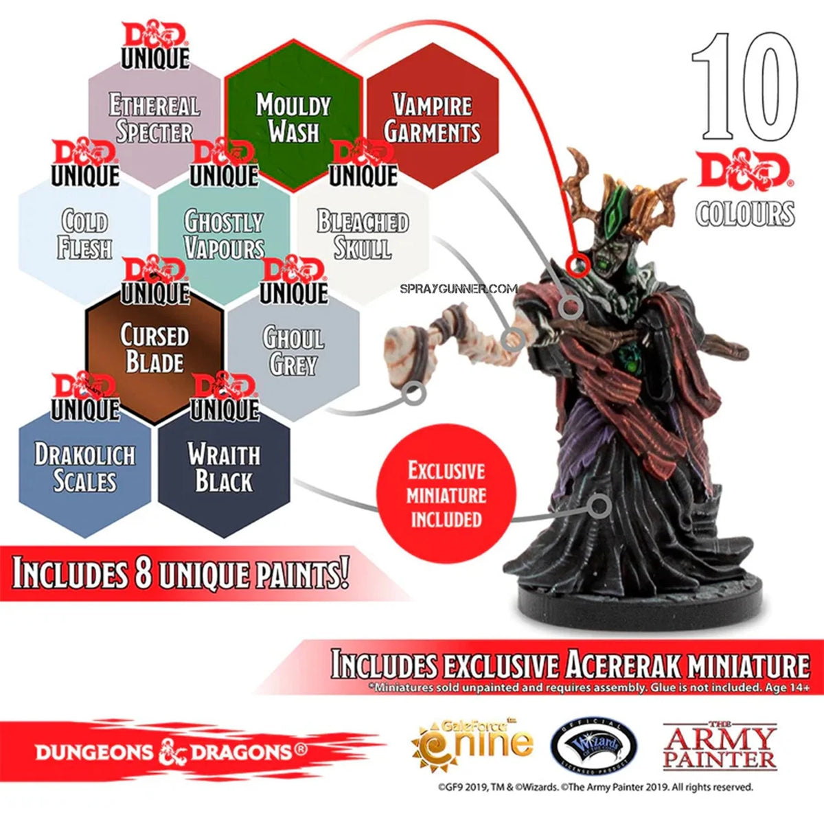 THE ARMY PAINTER: D&D Undead Paint Set