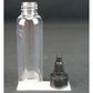 Plastic Bottle with Twist Cap and Storage Label 2oz