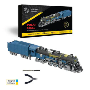 Polar Steel Magic Express Color Version Metal Model