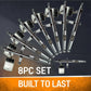 Professional Airbrush Art Kit: 8-Piece Siphon Feed Airbrush Set with Compressor
