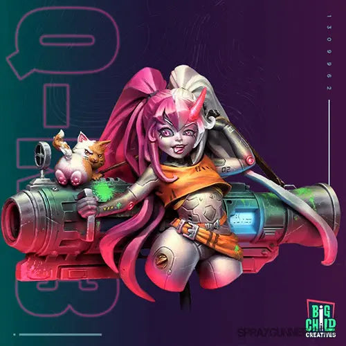 Q-KI3 Bust [SCIFI Series] Big Child Creatives