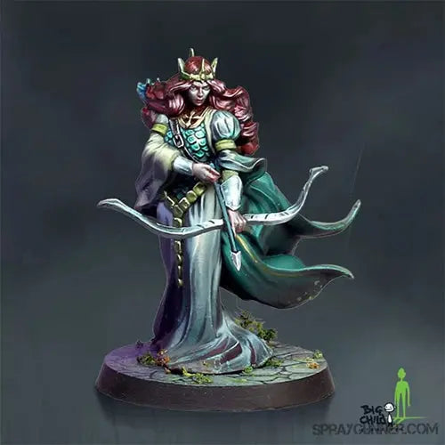 Queen Guinevere 35mm figurine [Echoes of Camelot Series] Big Child Creatives