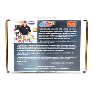 Quicksilver Chrome candy2o Box Set 4997-02 Createx