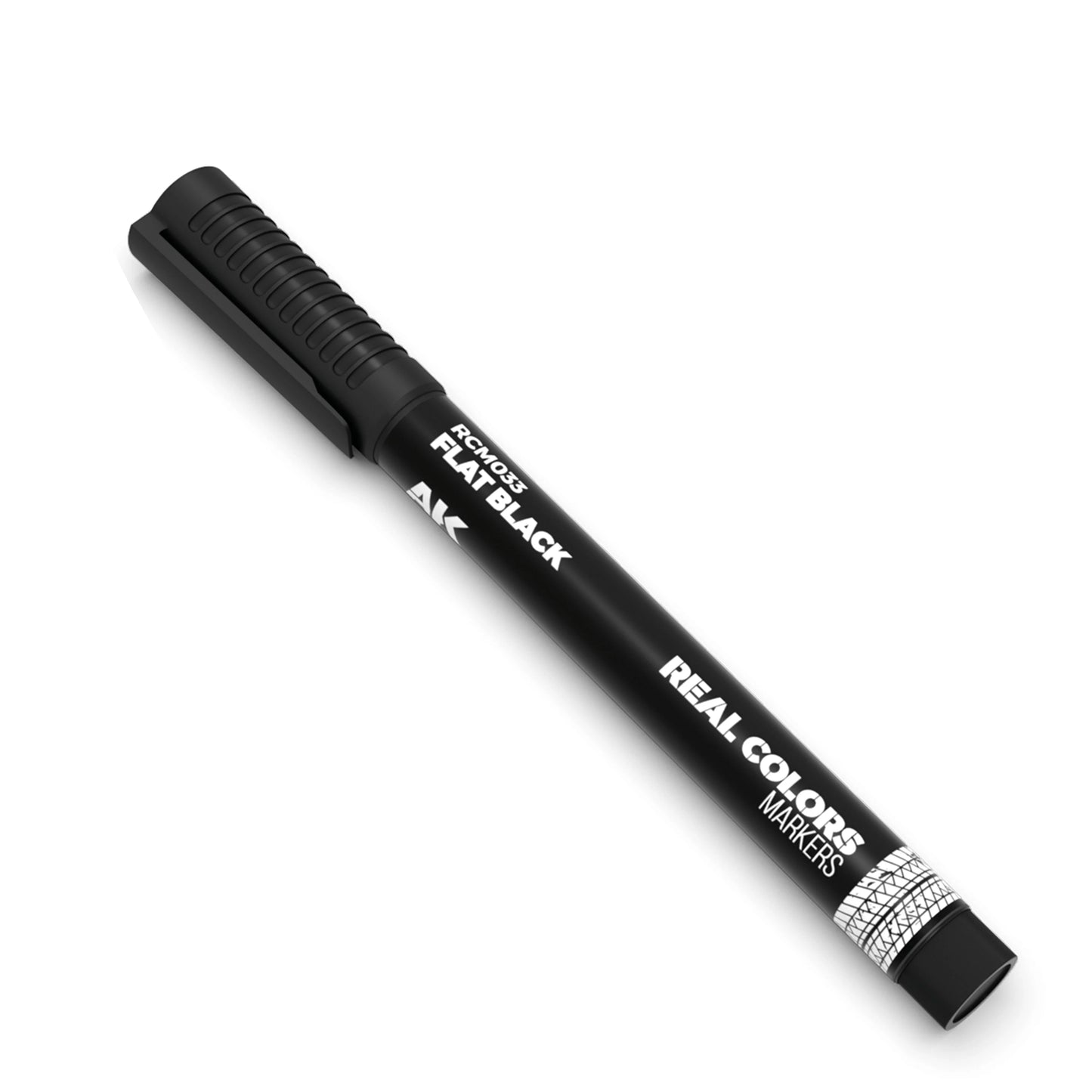 AK Interactive Real Colors Markers - Flat Black