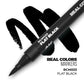AK Interactive Real Colors Markers - Flat Black