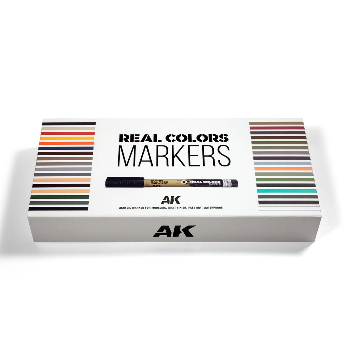 AK Interactive Real Colors Markers - Special Box Set (x34)