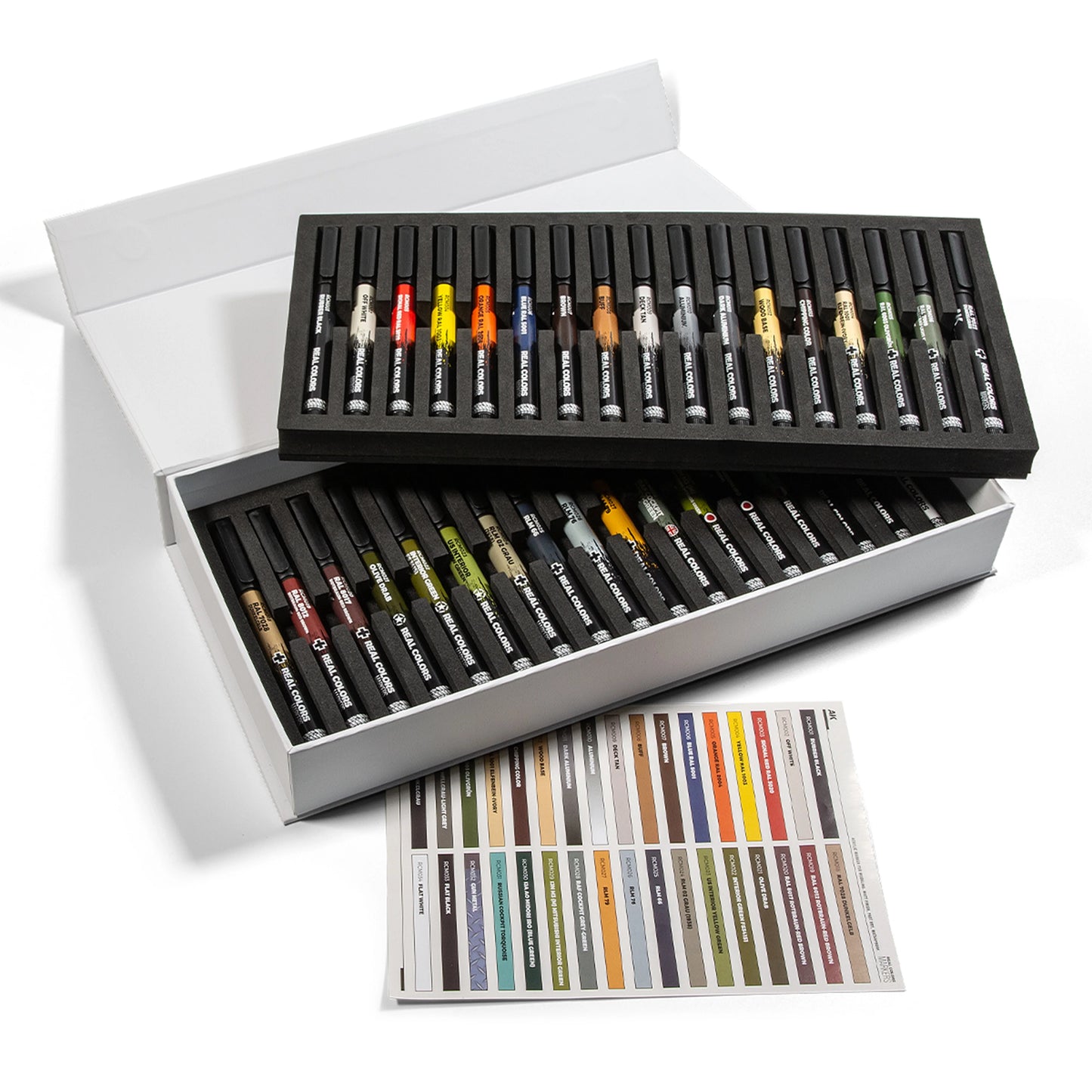 AK Interactive Real Colors Markers - Special Box Set (x34)