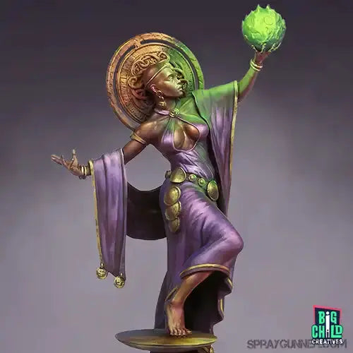 Rashida Priestess of the Mystic Circle [Songs of War Series] 75 mm Big Child Creatives