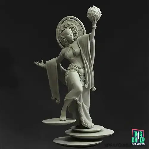 Rashida Priestess of the Mystic Circle [Songs of War Series] 75 mm Big Child Creatives