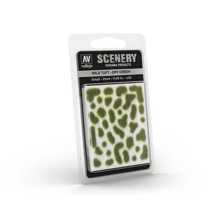 Vallejo Scenery: Wild Tuft – Dry Green (2mm)