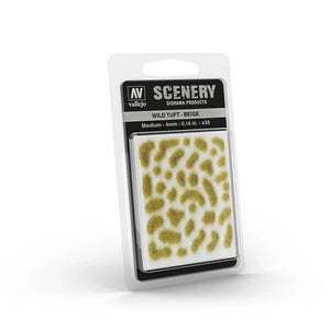 Vallejo Scenery: Wild Tuft – Beige (4mm)