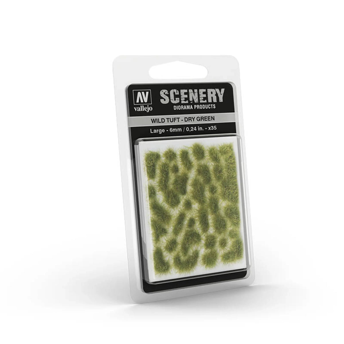 Vallejo Scenery: Wild Tuft – Dry Green (6mm)