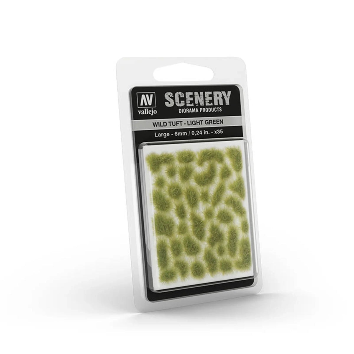 Vallejo Scenery: Wild Tuft – Light Green (6mm)