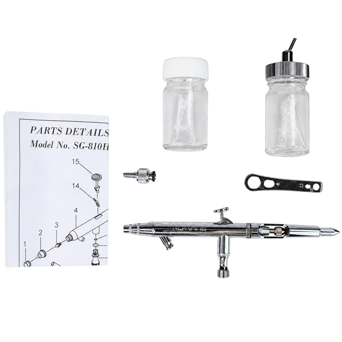 0.5mm Siphon Feed Air Brush Kit by NO-NAME Brand