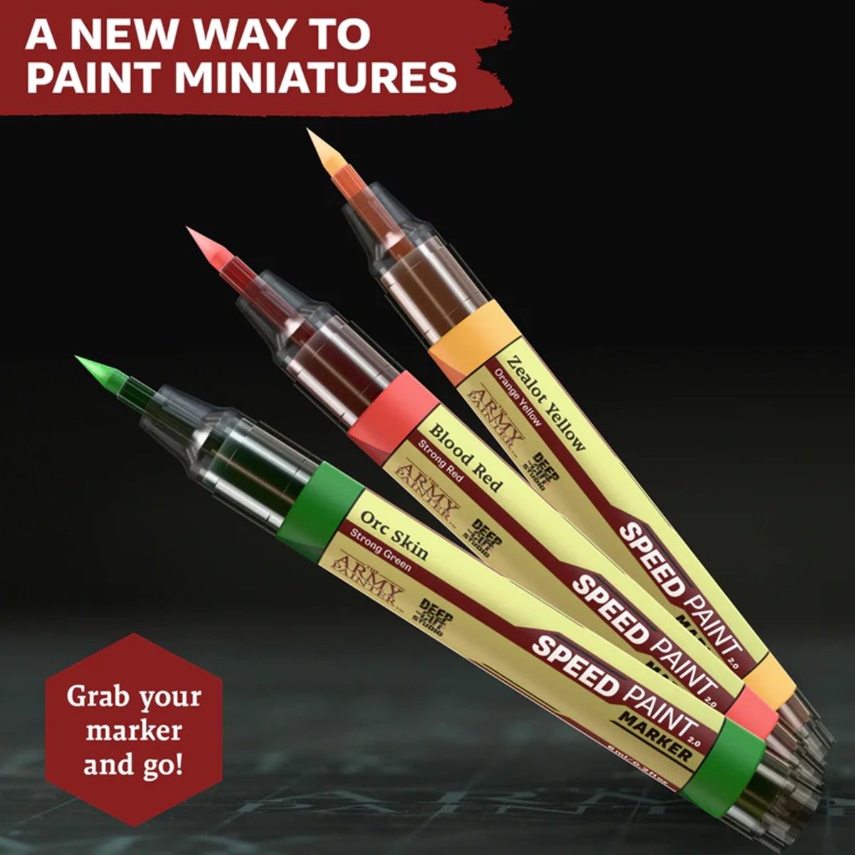 THE ARMY PAINTER: Speedpaint Marker – Introductory Set