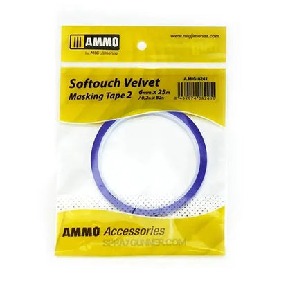 SOFTOUCH VELVET MASKING TAPE 2 (6mm X 25M)