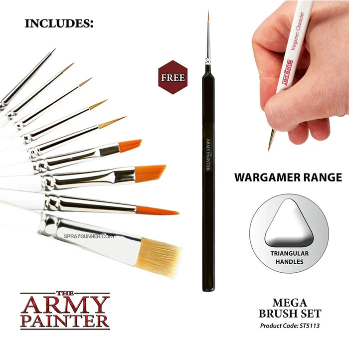 THE ARMY PAINTER: Mega Brush Set