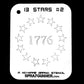 Thirteen Stars #2 Stencil for airbrushing by NO-NAME Brand