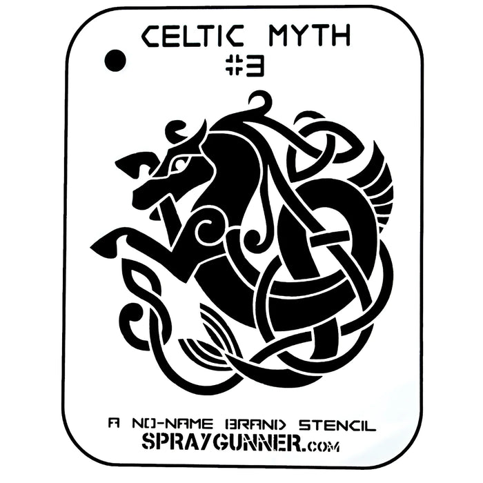 Celtic Myth #3 Stencil for airbrushing by NO-NAME Brand
