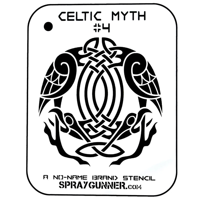 Celtic Myth #4 Stencil for airbrushing by NO-NAME Brand