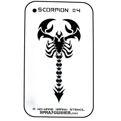 Scorpion #4 Stencil for airbrushing by NO-NAME Brand