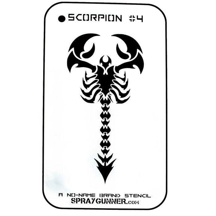 Scorpion #4 Stencil for airbrushing by NO-NAME Brand