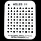 Holes #11 Stencil for airbrushing by NO-NAME Brand