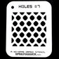 Hole #7 Stencil for airbrushing by NO-NAME Brand