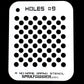 Holes #9 Stencil for airbrushing by NO-NAME Brand