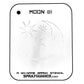 Moon #1 Stencil for airbrushing by NO-NAME Brand