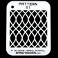 Pattern #1 Stencil for airbrushing by NO-NAME Brand