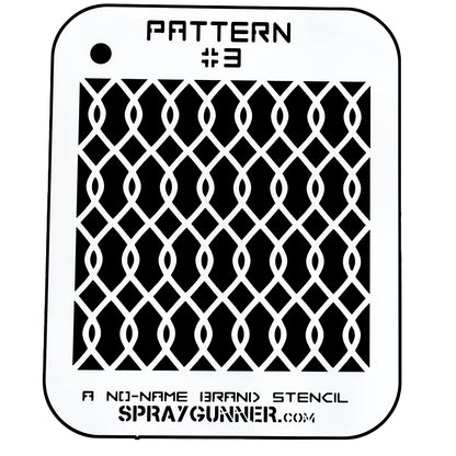 Pattern #3 Stencil for airbrushing by NO-NAME Brand