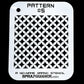 Pattern #5 Stencil for airbrushing by NO-NAME Brand