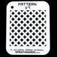 Pattern #7 Stencil for airbrushing by NO-NAME Brand