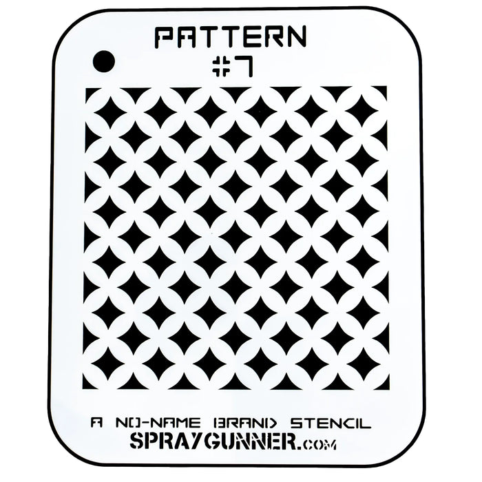 Pattern #7 Stencil for airbrushing by NO-NAME Brand